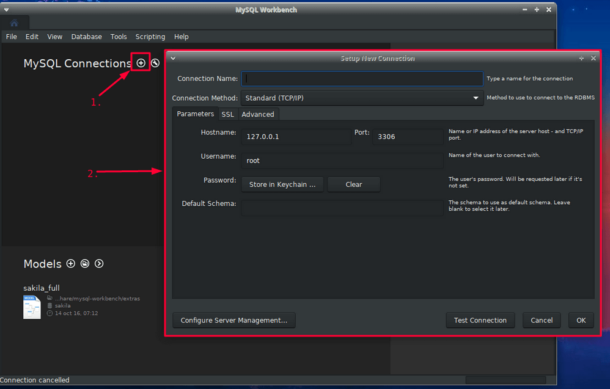 Cómo conectarse a una base de datos con Mysql Workbench