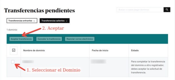 Cómo Iniciar Una Transferencia De Dominio A ColombiaHosting